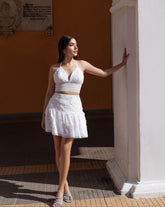 JARDÍN BORDADO BLANCO