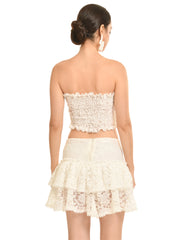 JOYA DE ALMENDRA BLANCO SET